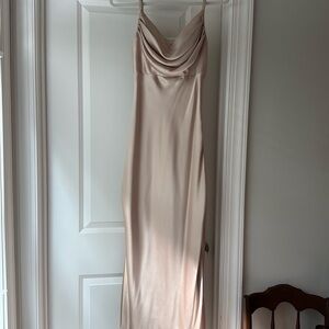 Elegant Satin REVELRY Dress